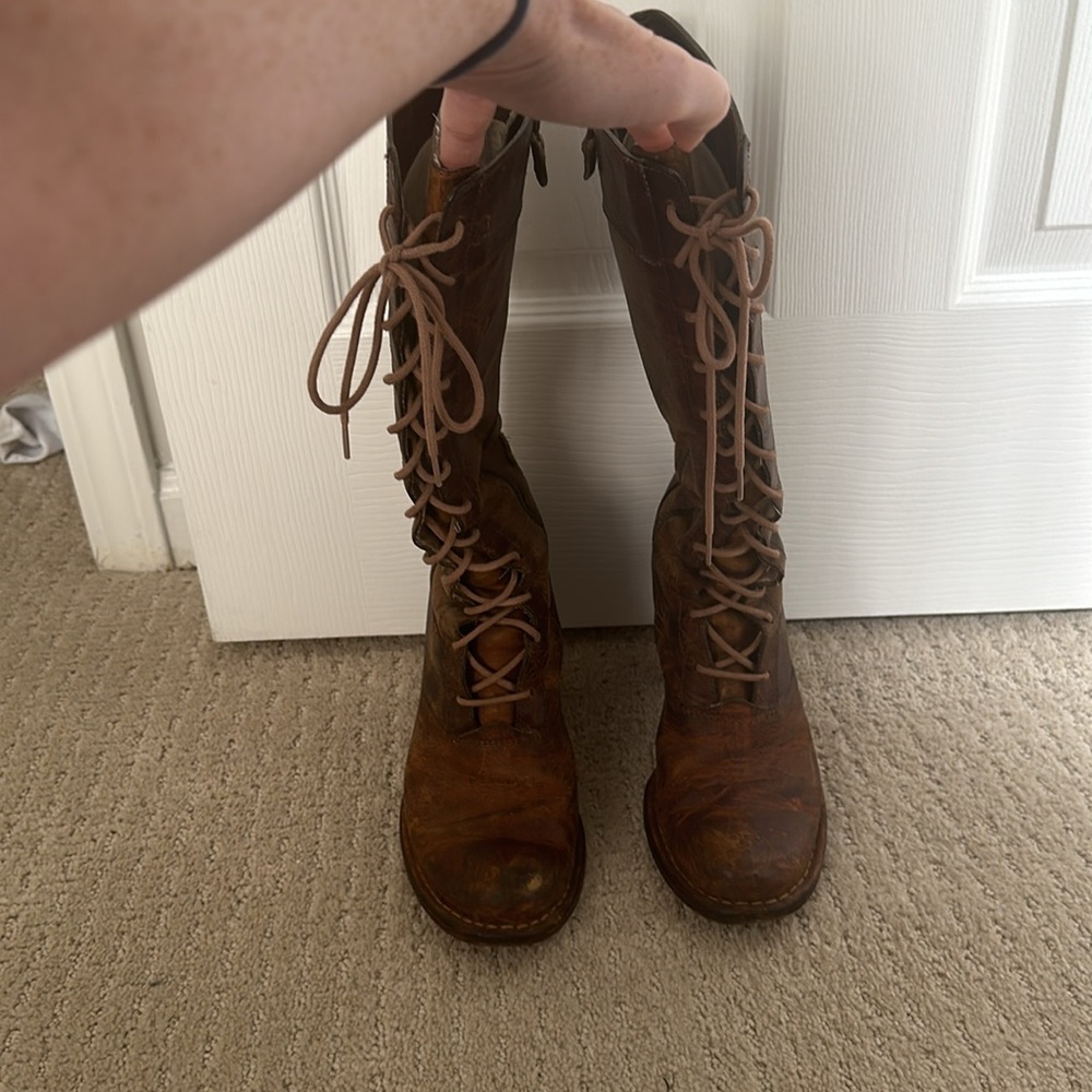 Frye Villager Lace Up Boot